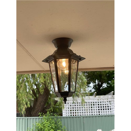 TILBURY DIY OUTDOOR LIGHT BLACK